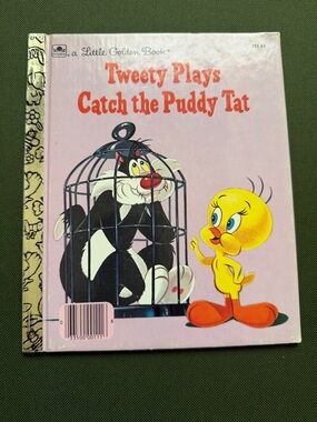 Little Golden Book Tweety Plays Catch the Puddy Tat(1975) Bundle 3 Golden for 18